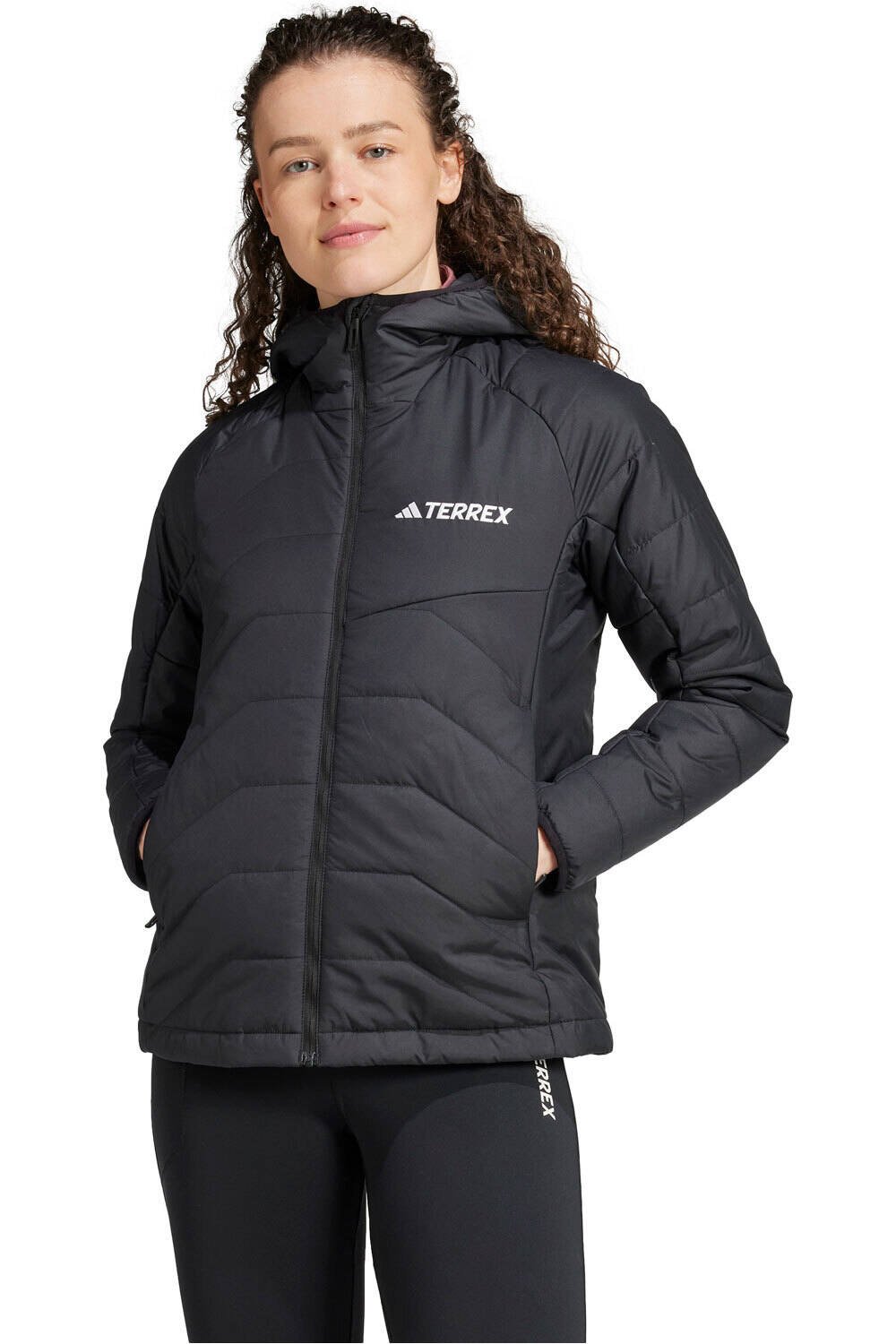 adidas chaleco outdoor mujer TERREX MULTI SYNTHETIC INSULATED vista frontal