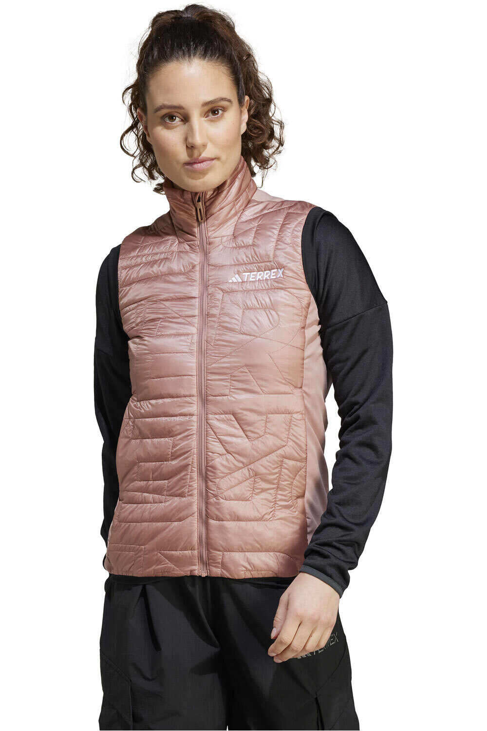 adidas chaleco outdoor mujer W XPR VAR HYB V vista frontal