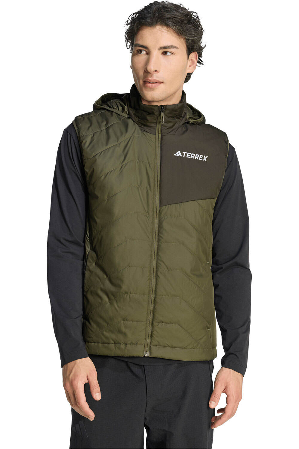 adidas chaleco polar hombre TERREX MULTI CLIMAWARM INSULATED vista frontal