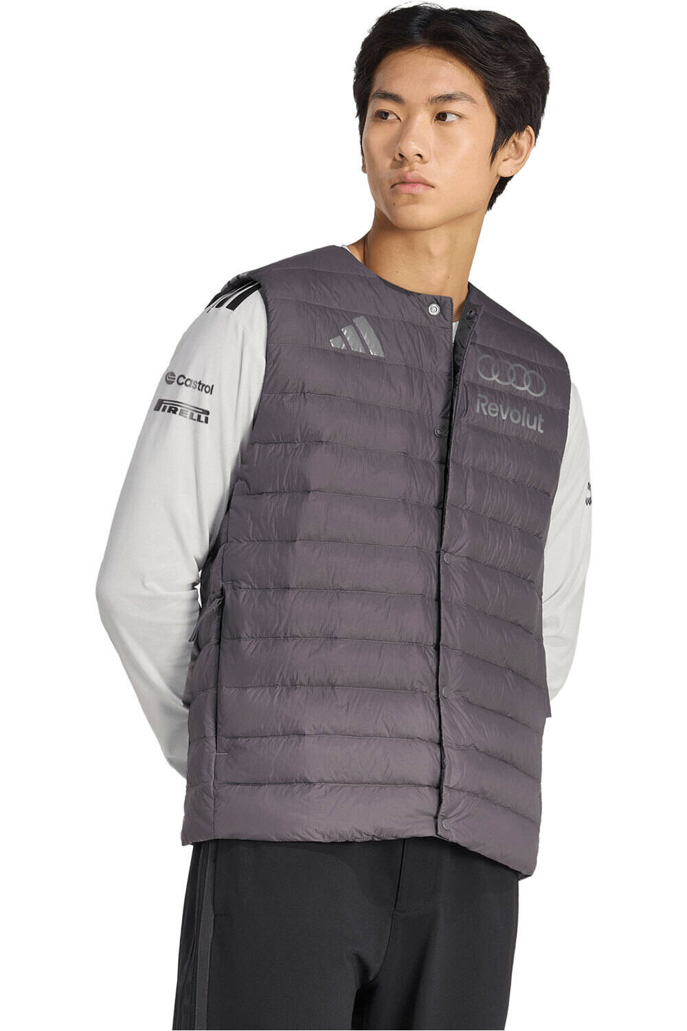 adidas chalecos hombre AUDI F1 TEAM VEST vista detalle