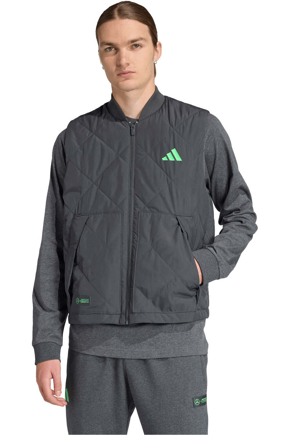 adidas chalecos hombre MERCEDES - AMG PETRONAS FORMULA 1 vista frontal