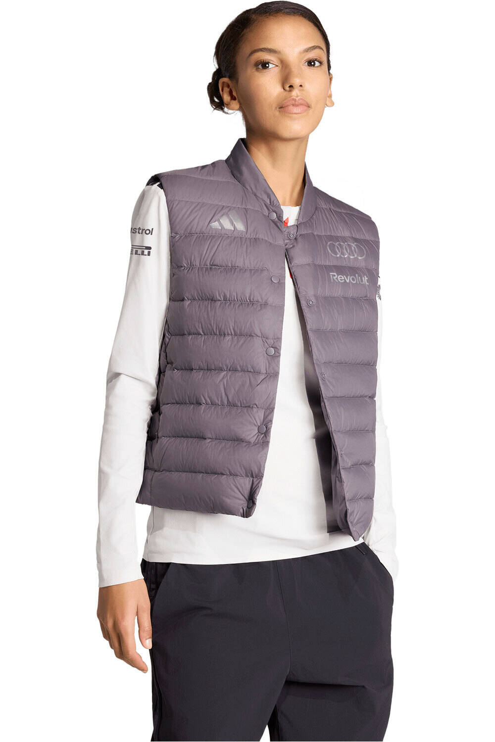 adidas chalecos mujer AUDI REVOLUT F1 TEAM ENGINEERS vista detalle