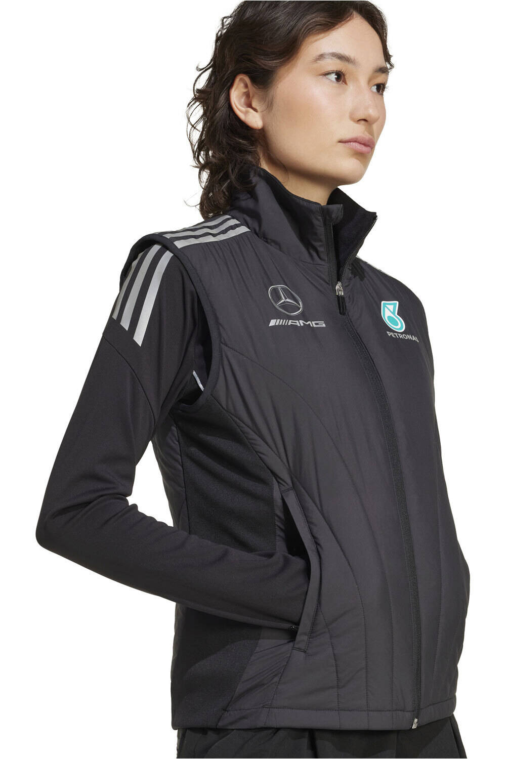 adidas chalecos mujer MERCEDES F1 TEAM MECHANICS vista detalle