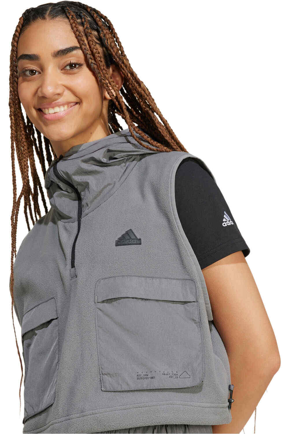 adidas chalecos mujer W CE VEST 03