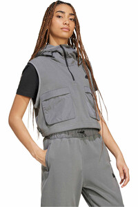 adidas chalecos mujer W CE VEST vista detalle