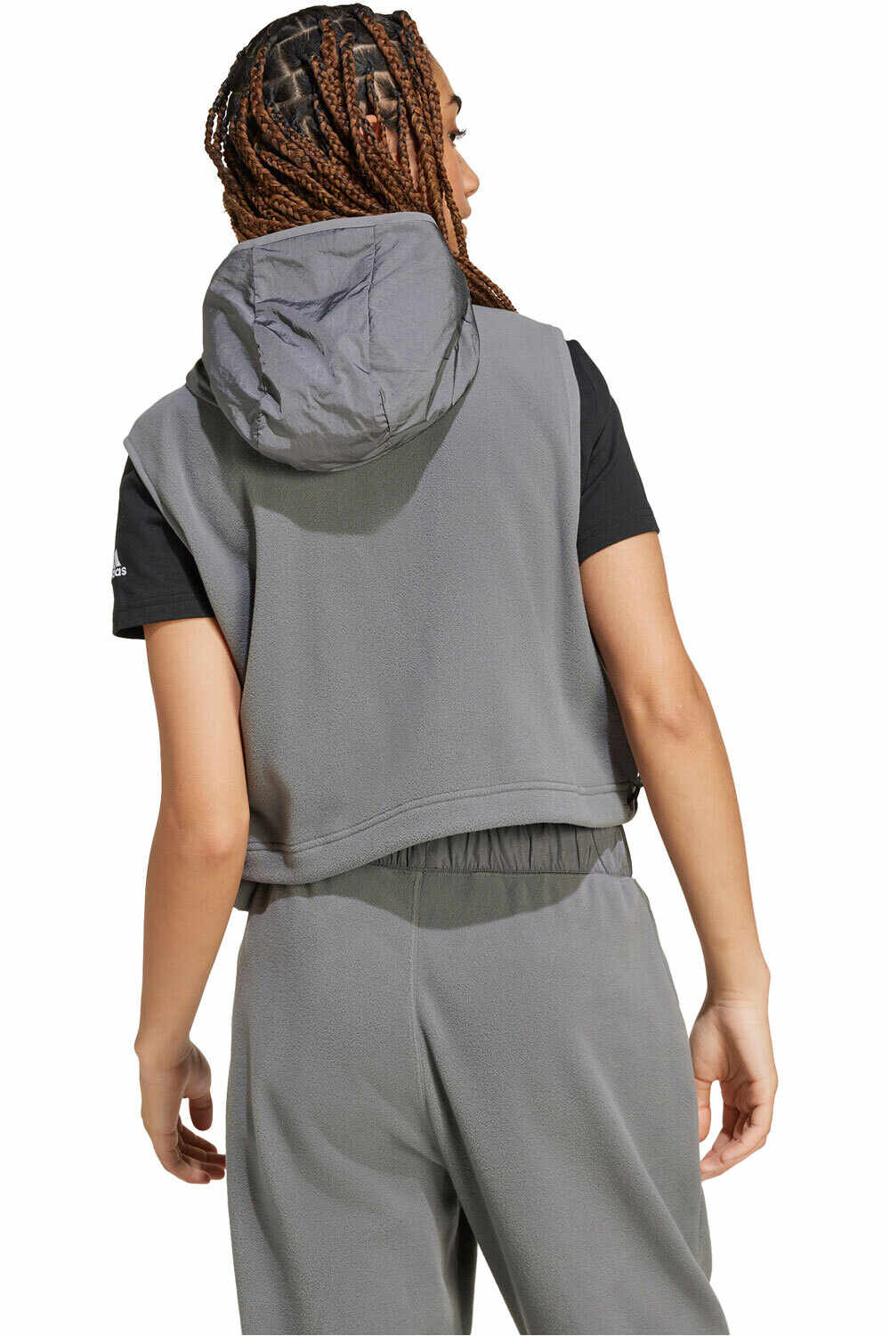 adidas chalecos mujer W CE VEST vista trasera