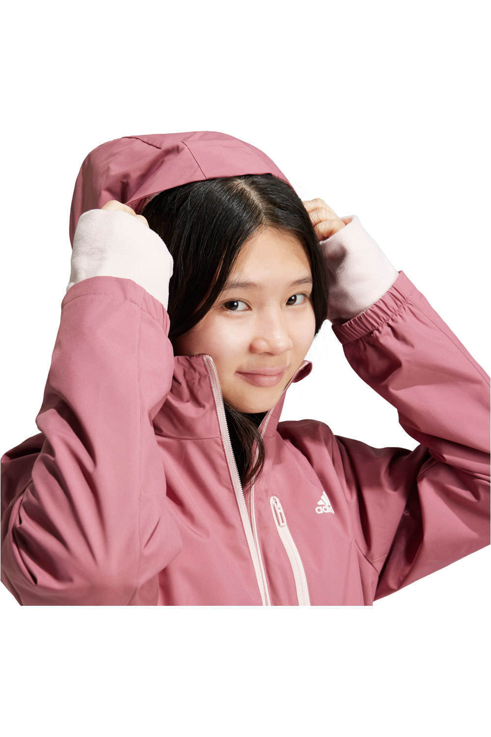 adidas chamarra niño J 2in1 JKT vista detalle