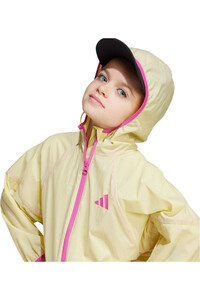 adidas chamarra niño Lightweight Windbreaker Kids vista detalle