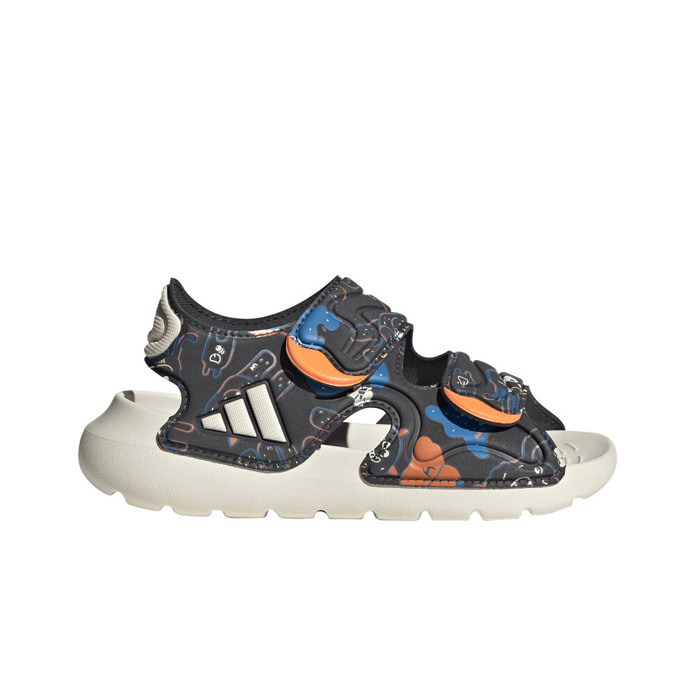 adidas chanclas niño ALTASWIM 3 lateral exterior