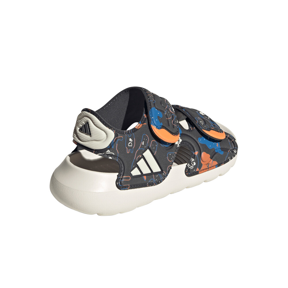 adidas chanclas niño ALTASWIM 3 vista trasera