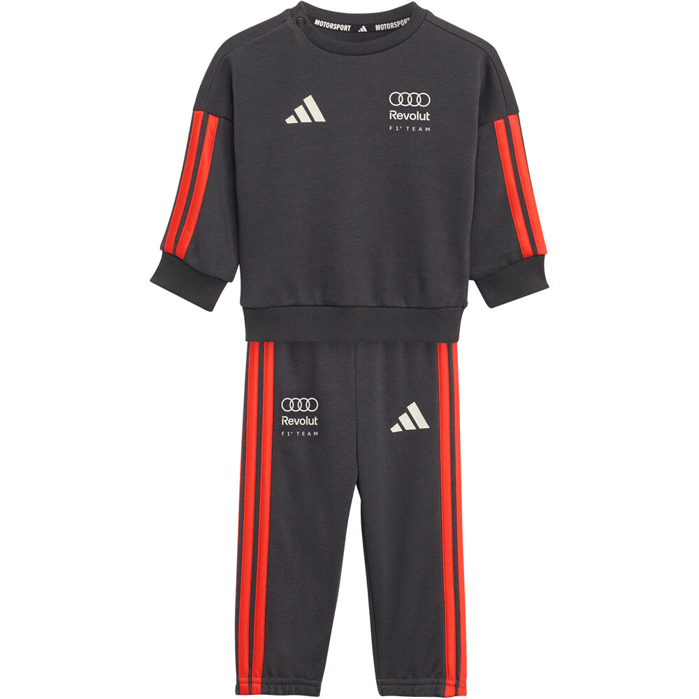adidas chándal bebé AUDI FORMULA ONE TEAM DNA vista frontal