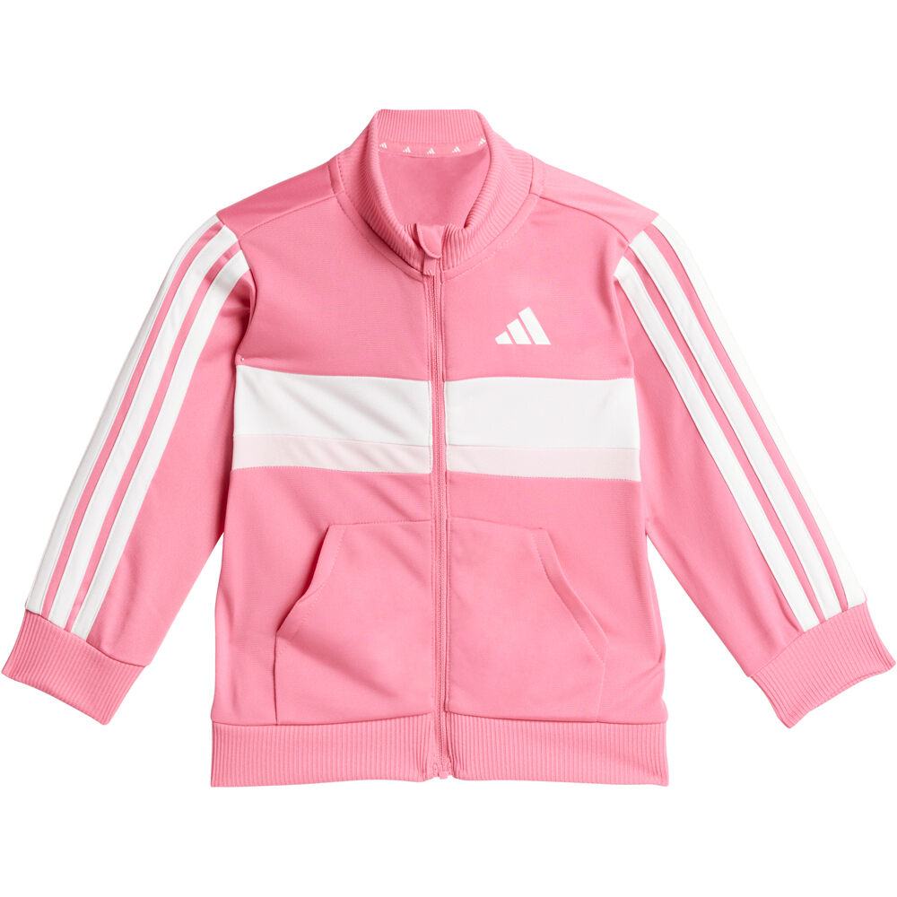 adidas chándal bebé Chndal Seasonal Ess Tiberio Tricot 3S vista trasera