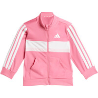 adidas chándal bebé Chndal Seasonal Ess Tiberio Tricot 3S vista trasera