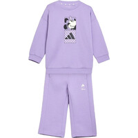 adidas chándal bebé CONJUNTO CAMISETA DISNEY MINNIE MOUSE vista frontal