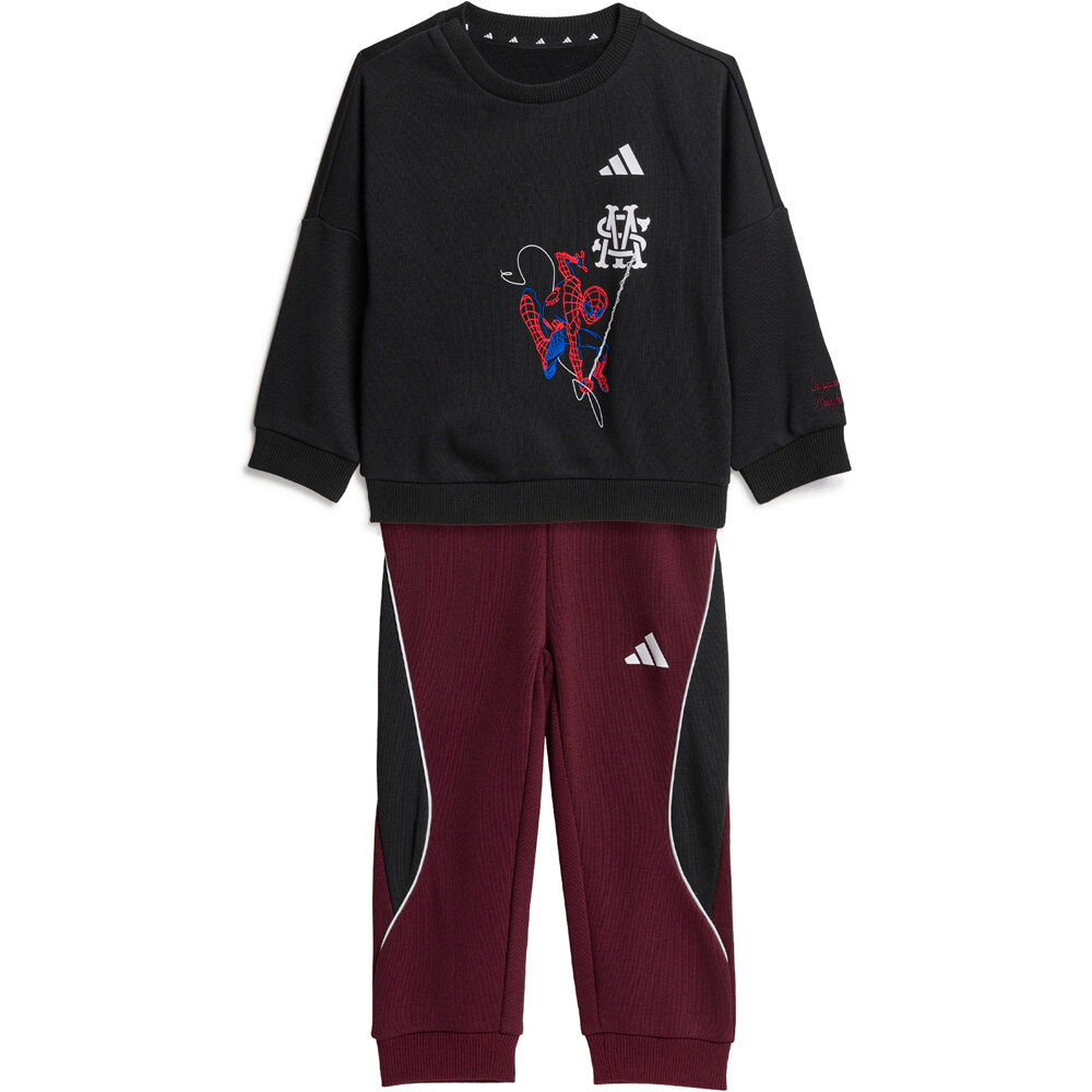 adidas chándal bebé CONJUNTO DE CHNDAL MARVEL SPIDER-MAN vista frontal