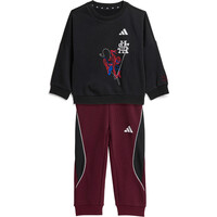 adidas chándal bebé CONJUNTO DE CHNDAL MARVEL SPIDER-MAN vista frontal