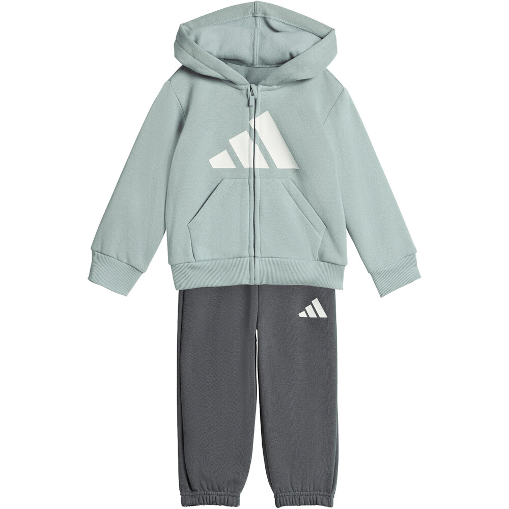adidas chándal bebé I BL FL FZ  TS vista frontal