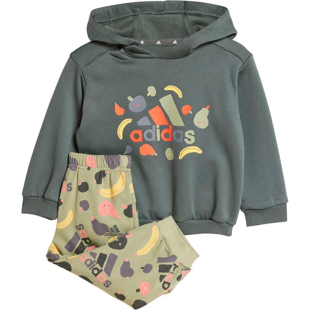 adidas chándal bebé I FRUIT FL JOG vista frontal