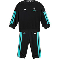 adidas chándal bebé MERCEDES-AMG PETRONAS F1 DNA vista frontal