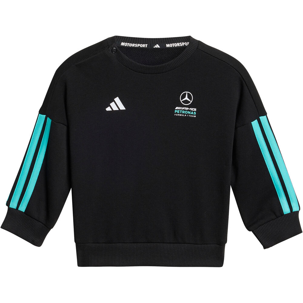 adidas chándal bebé MERCEDES-AMG PETRONAS F1 DNA vista trasera