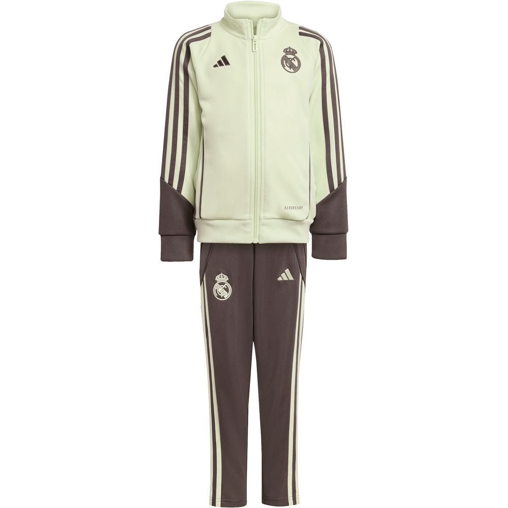 adidas chandal fútbol de equipos oficiales niño REAL MADRID 25/26 TIRO25 05