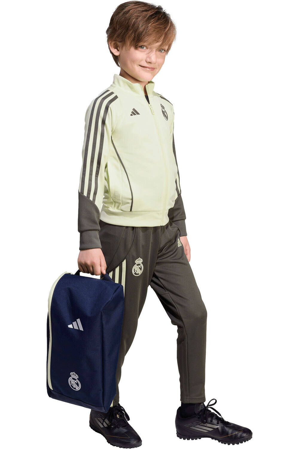 adidas chandal fútbol de equipos oficiales niño REAL MADRID 25/26 TIRO25 vista detalle