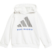 adidas chandal fútbol de equipos oficiales niño REAL MADRID DNA vista trasera