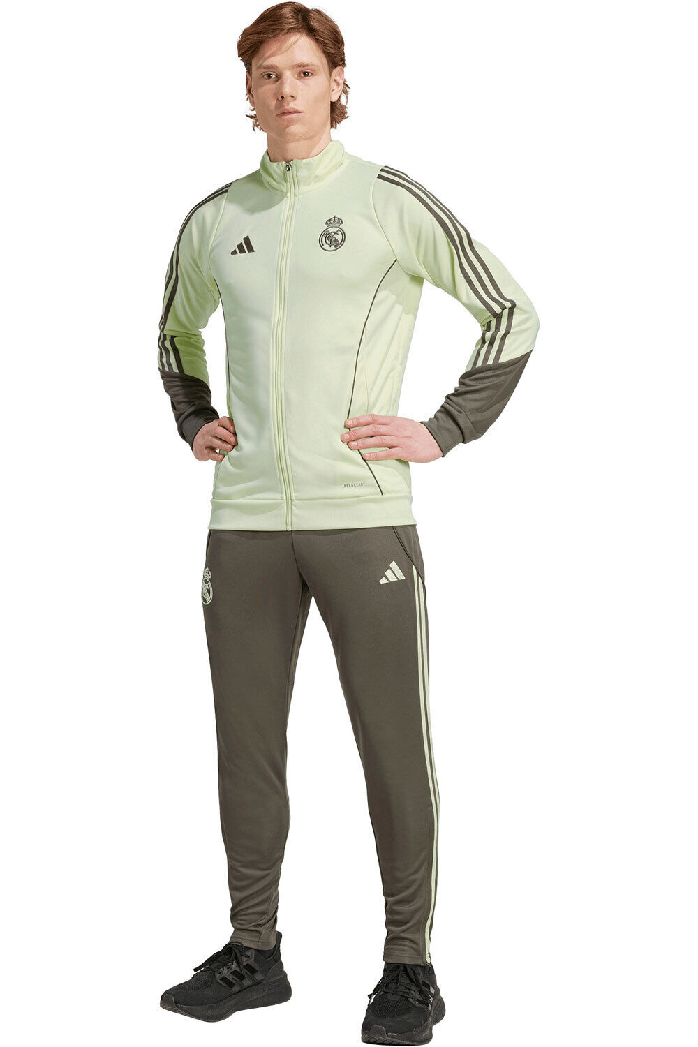 adidas chandal fútbol de equipos oficiales R.MADRID 26 TK SUIT AMVE vista frontal