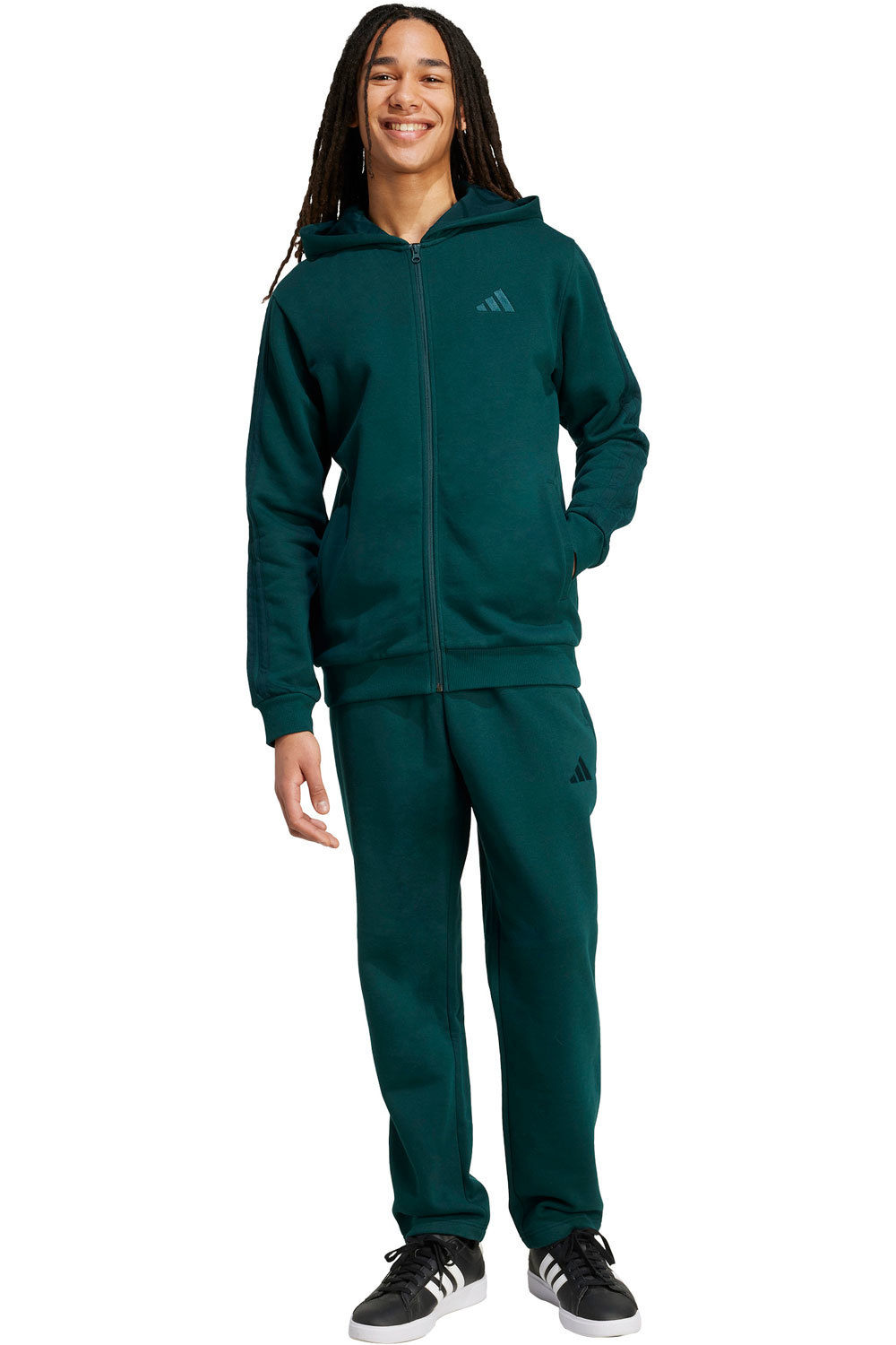 adidas chándal hombre M 3S FL HD TS vista frontal