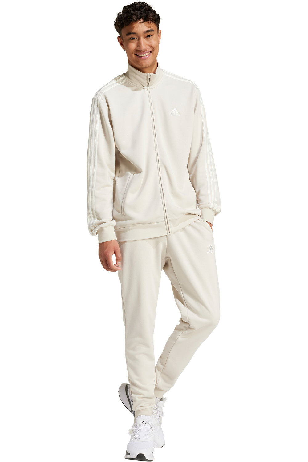 adidas chándal hombre M 3S FT TT TS vista frontal