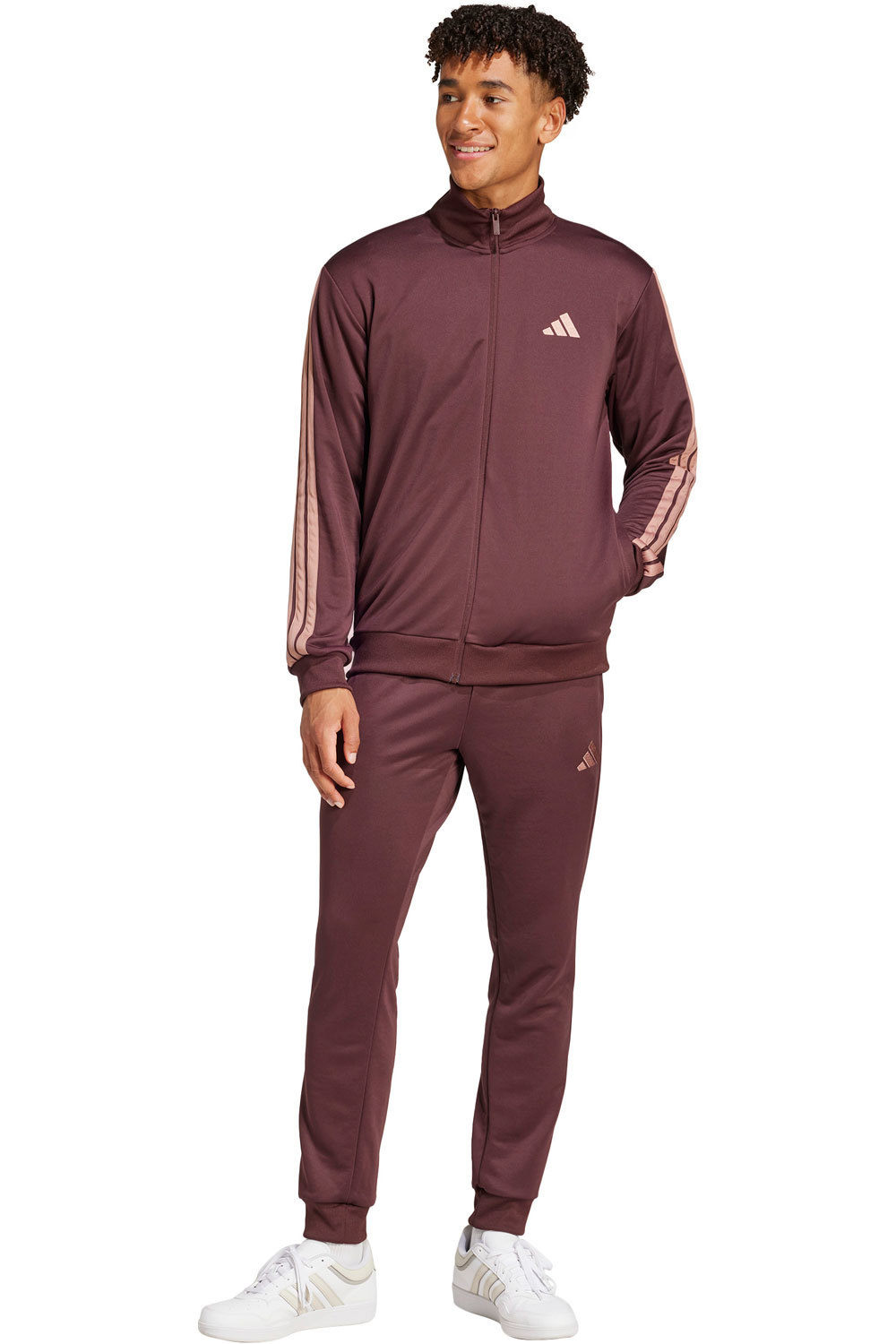 adidas chándal hombre M 3S FT TT TS vista frontal