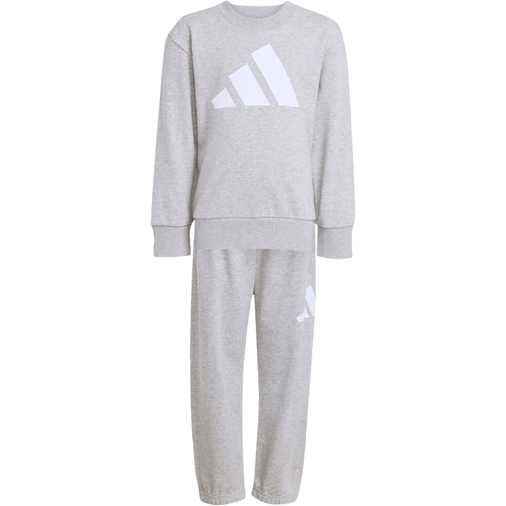 adidas chándal junior Conjunto sudadera y pantaln Ess vista detalle
