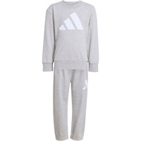 adidas chándal junior Conjunto sudadera y pantaln Ess vista detalle