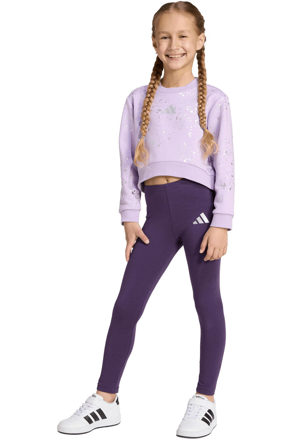 adidas chándal junior EVERYDAY GLAM vista frontal