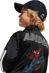 adidas chándal junior Marvel Spider-Man Tiro vista detalle