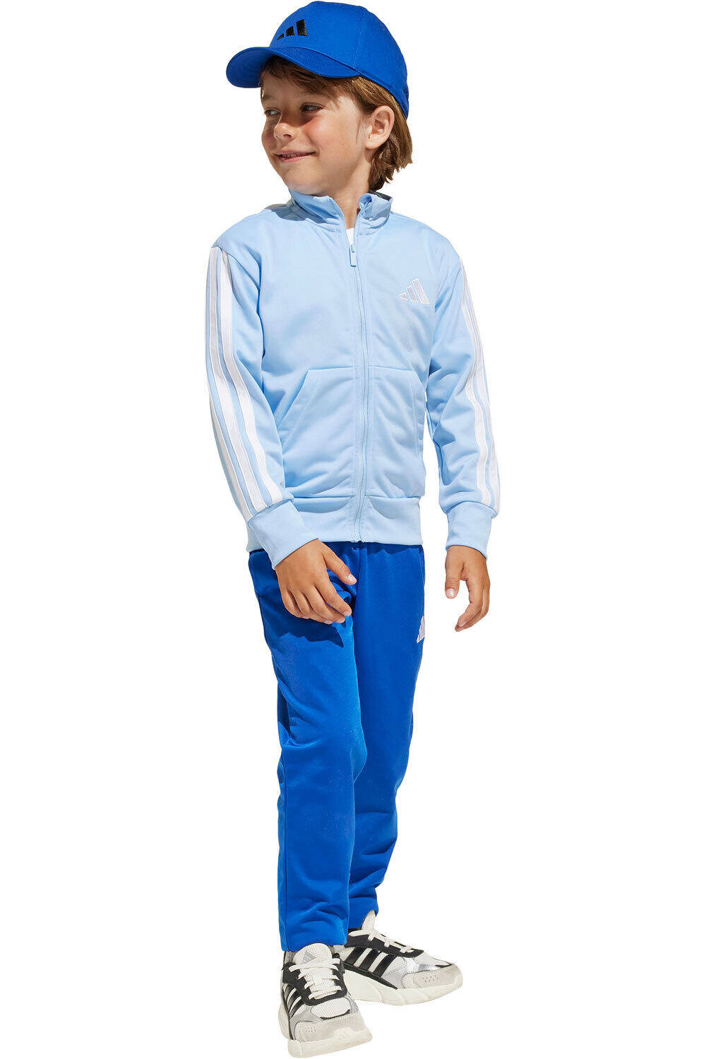 adidas chándal junior niña LK 3S TR TS 205 vista frontal