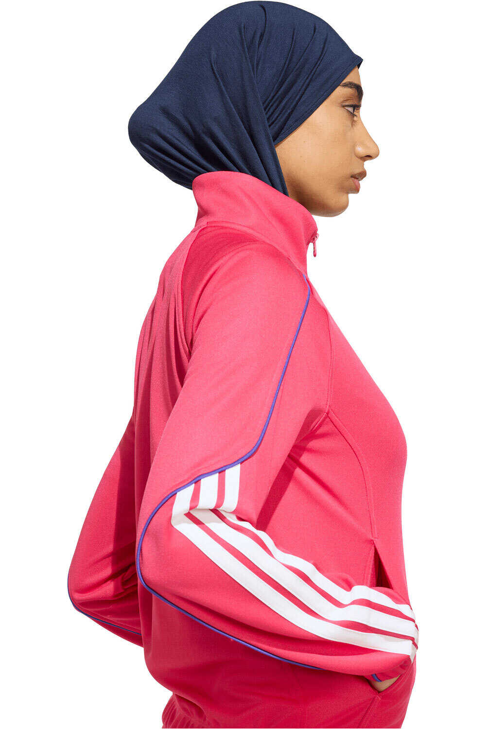 adidas chándal mujer Chndal Stadium 3 Stripes vista detalle