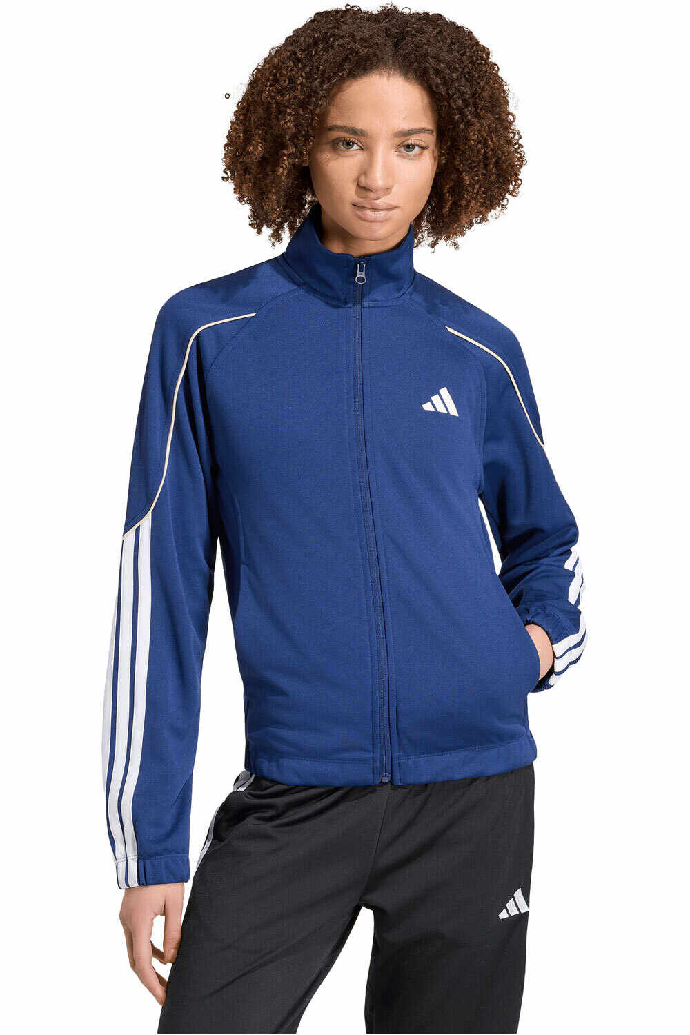 adidas chándal mujer Chndal Stadium 3 Stripes vista frontal