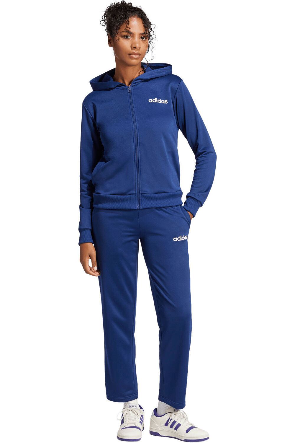 adidas chándal mujer ESSENTIALS LINEAR vista frontal