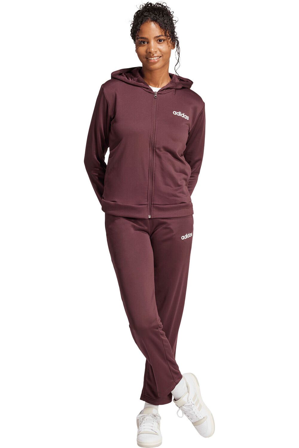adidas chándal mujer ESSENTIALS LINEAR vista frontal