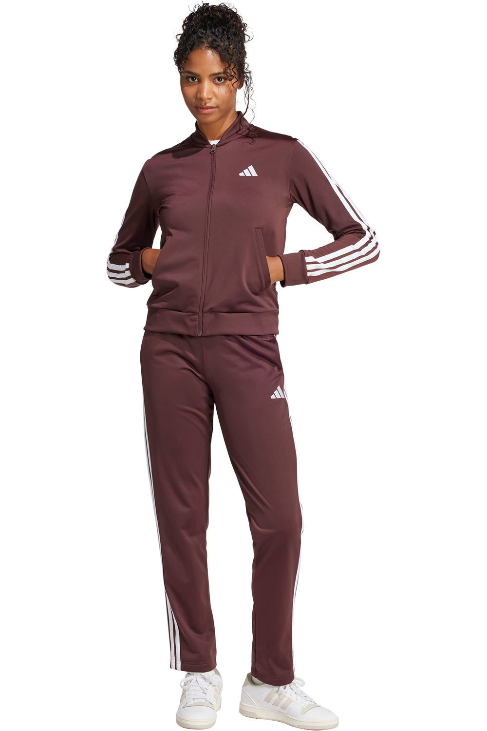 adidas chándal mujer W 3S TR TS vista frontal