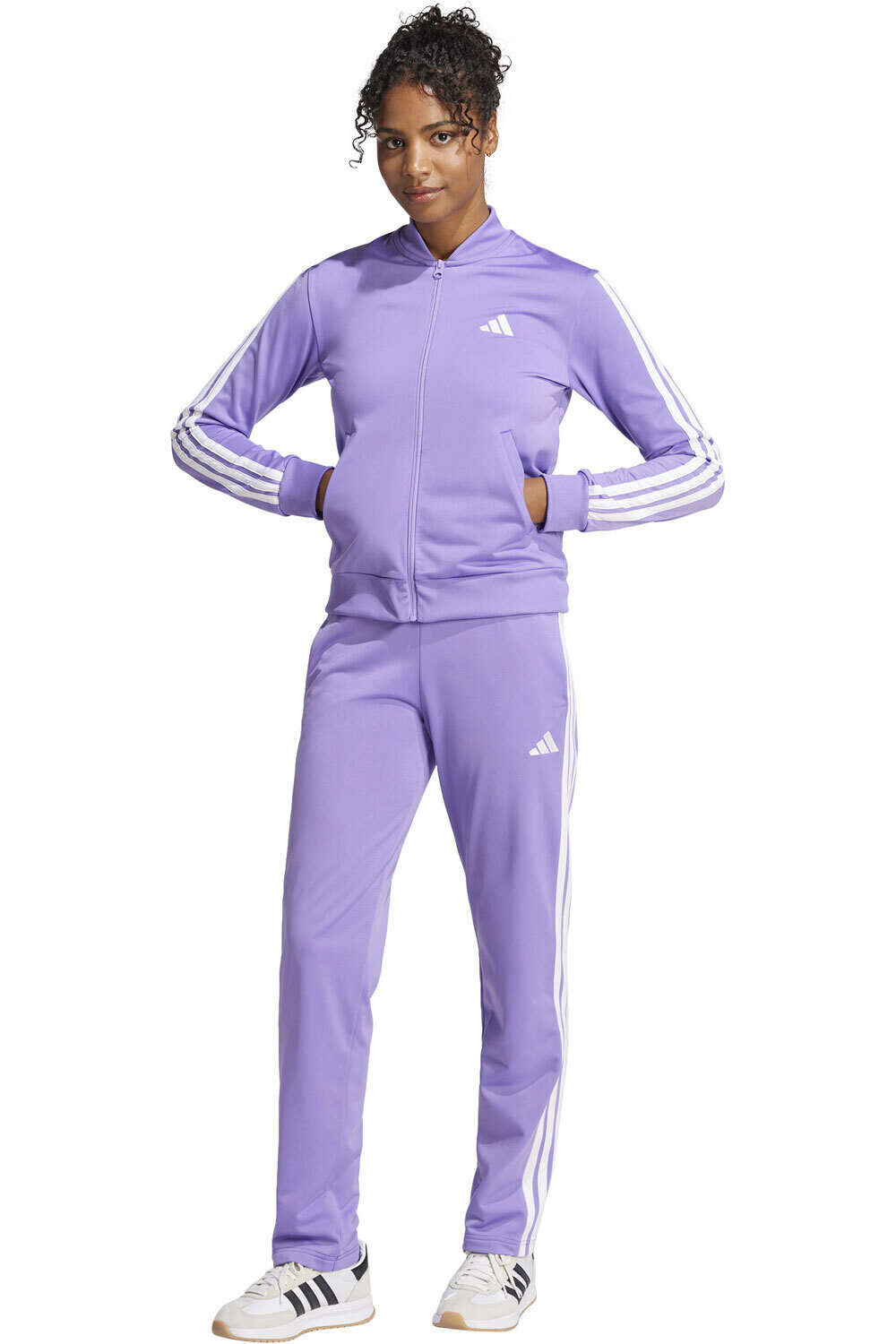 adidas chándal mujer W 3S TR TS vista frontal