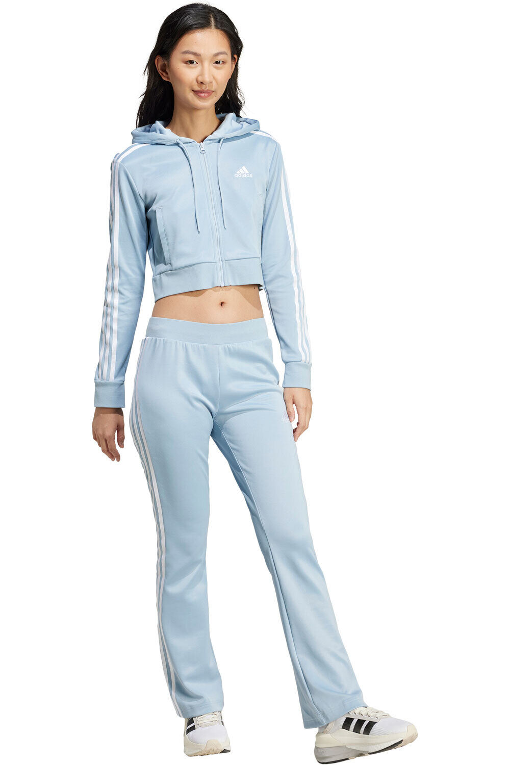 adidas chándal mujer W GLAM TS vista frontal