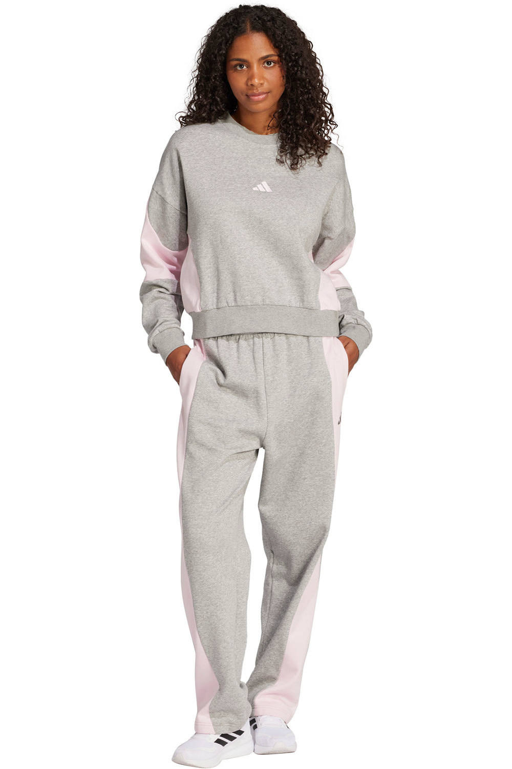 adidas chándal mujer W LAZIDAY TS vista frontal