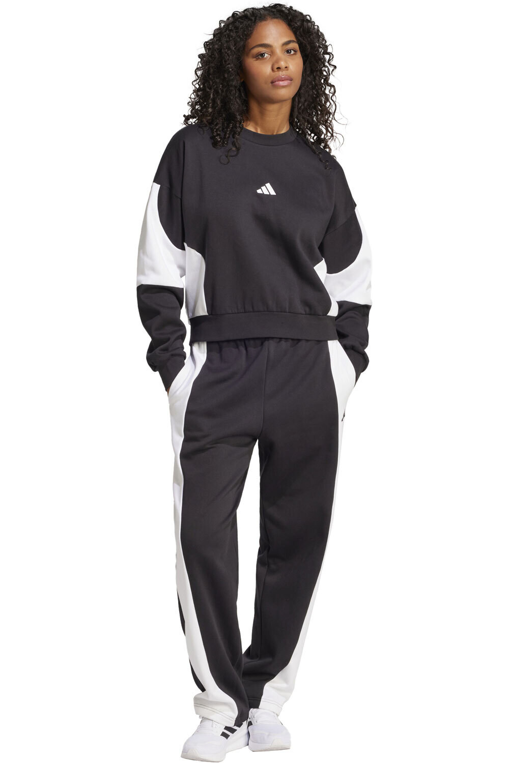 adidas chándal mujer W LAZIDAY TS vista frontal