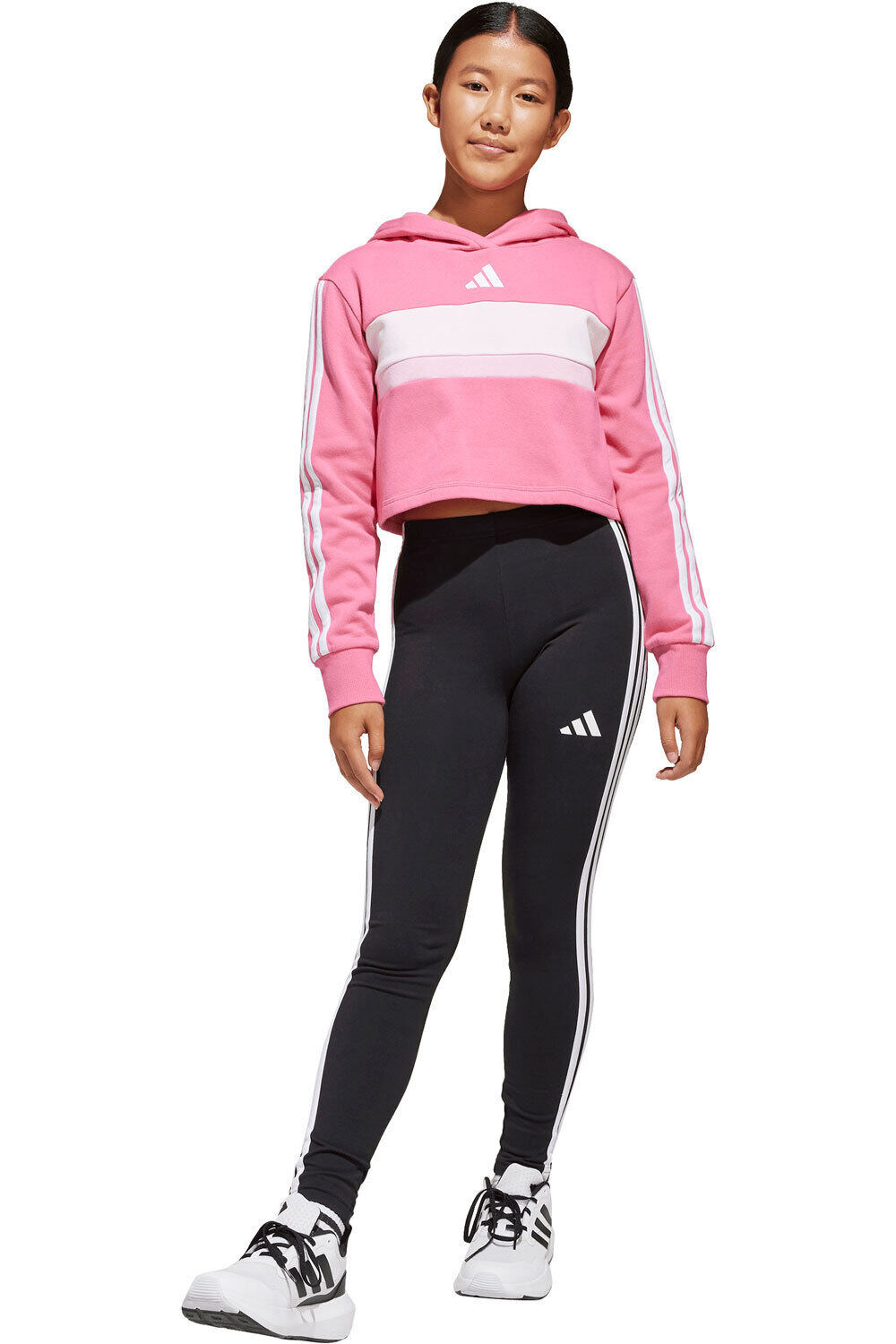 adidas chándal niña SEASONAL ESSENTIALS TIBERIO vista frontal