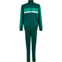 adidas chándal niño Chndal Seasonal Ess Tiberio Tricot 3S vista frontal