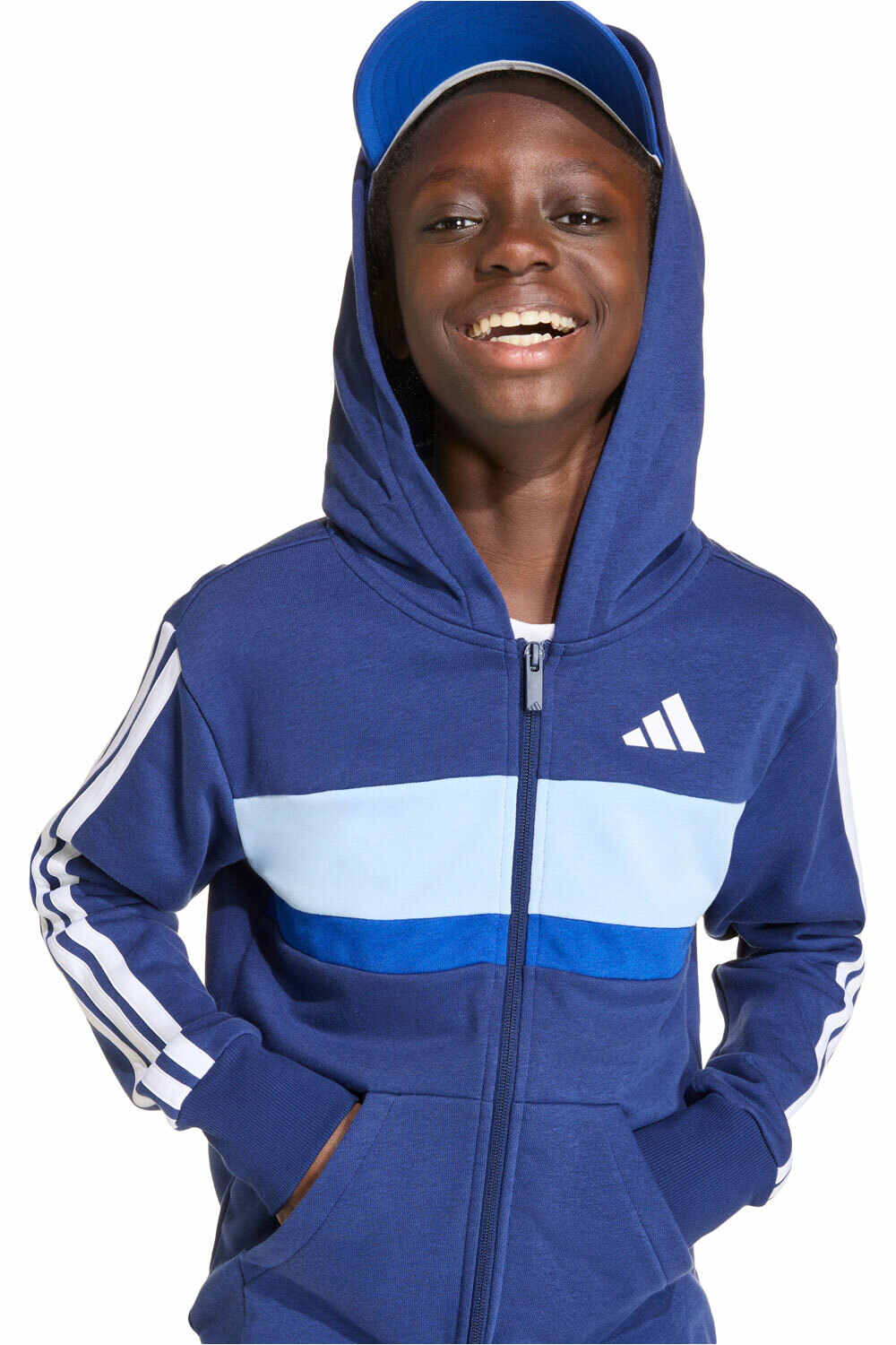 adidas chándal niño CHNDAL SEASONAL ESSENTIALS TIBERIO 3S vista detalle