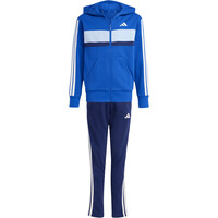 adidas chándal niño ESSENTIALS TIBERIO FLEECE 3 BANDAS 04