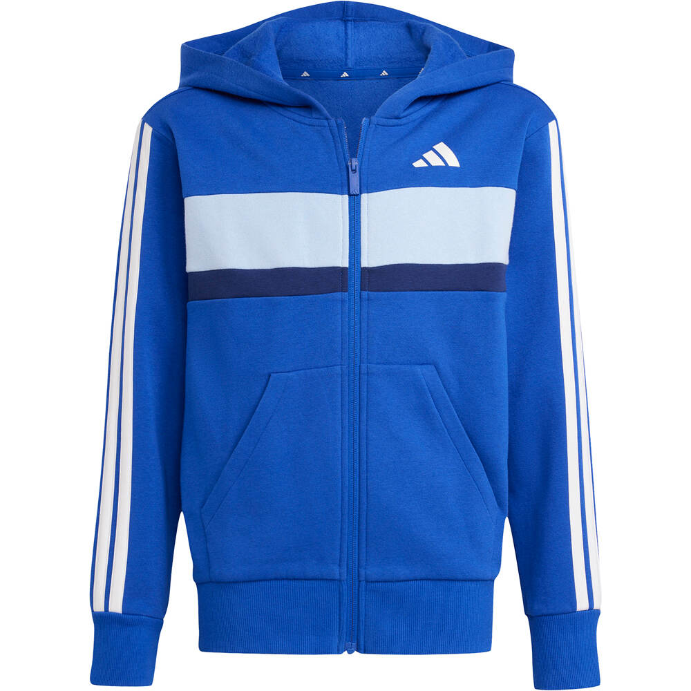 adidas chándal niño ESSENTIALS TIBERIO FLEECE 3 BANDAS 05